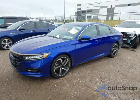 2020 Honda Accord Sport из США, поврежденный, VIN 1HGCV1F32LA073361